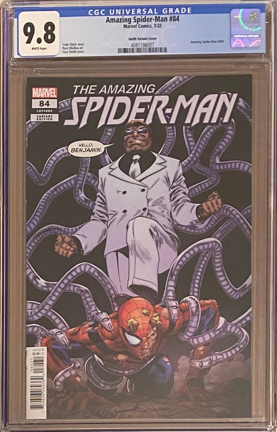 Amazing Spider-Man #84 Smith Variant CGC 9.8