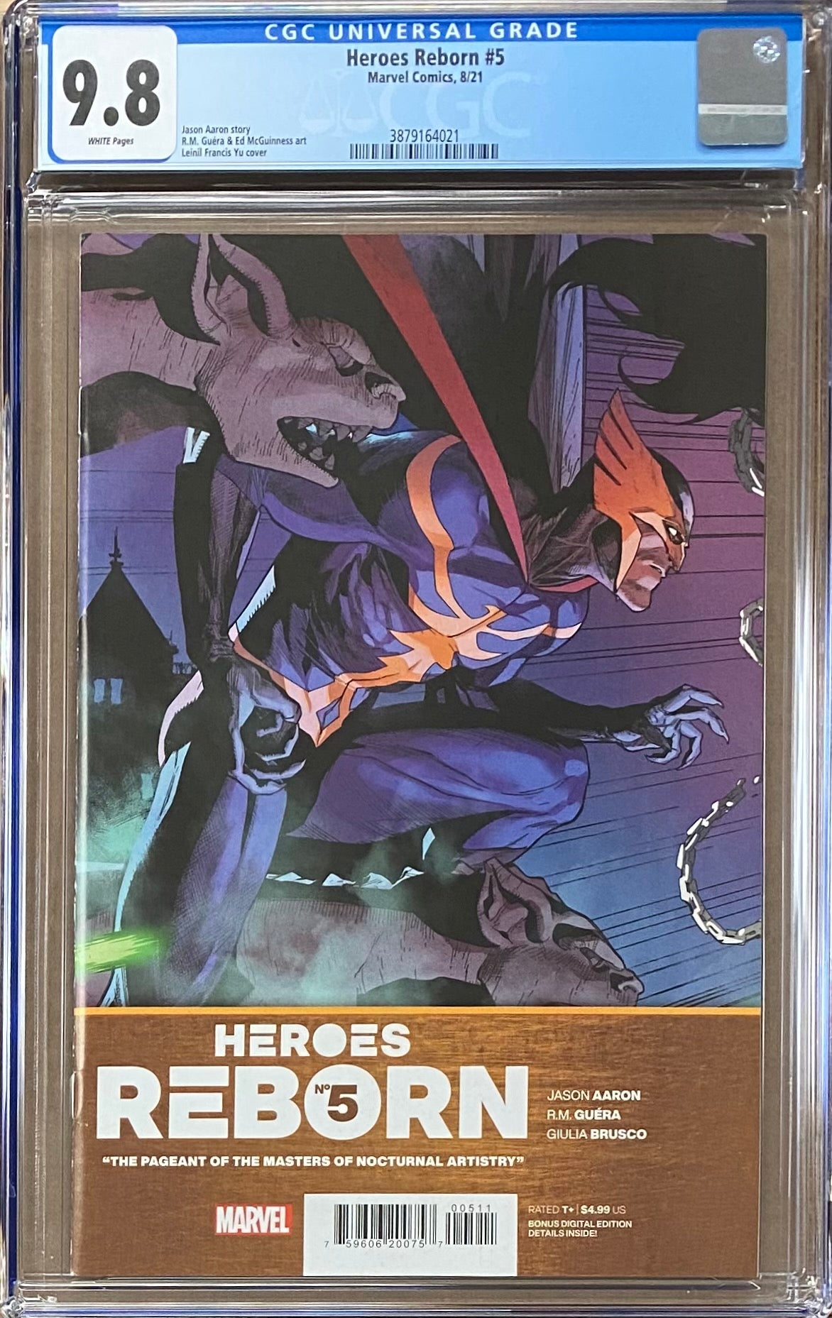 Heroes Reborn #5 CGC 9.8
