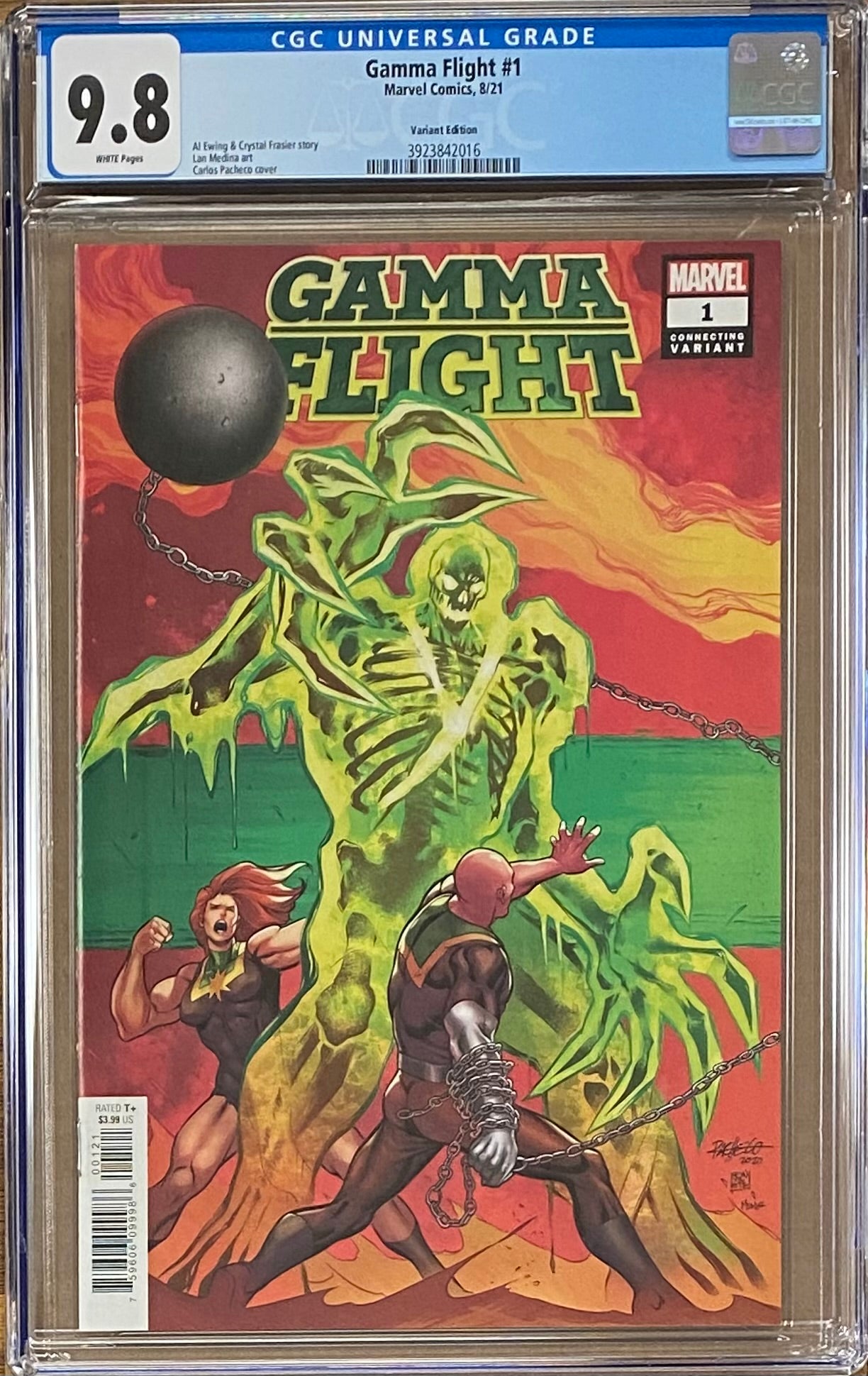 Gamma Flight #1 Variant CGC 9.8