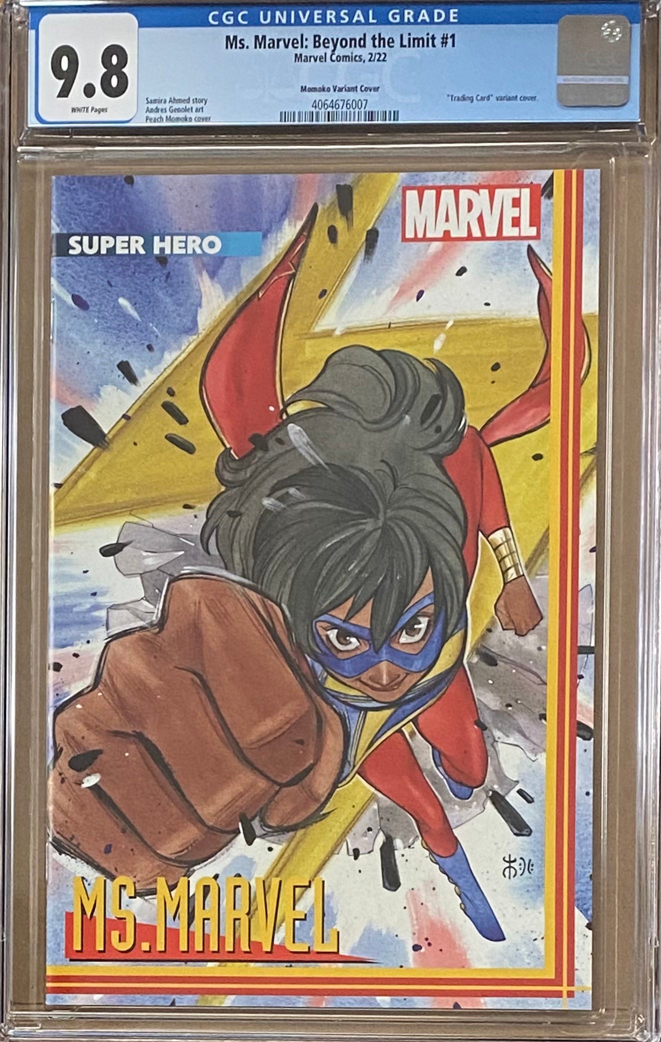 Ms. Marvel: Beyond the Limit #1 Momoko Variant CGC 9.8