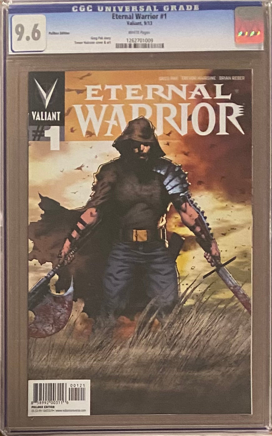 Eternal Warrior #1 Pullbox Edition CGC 9.6