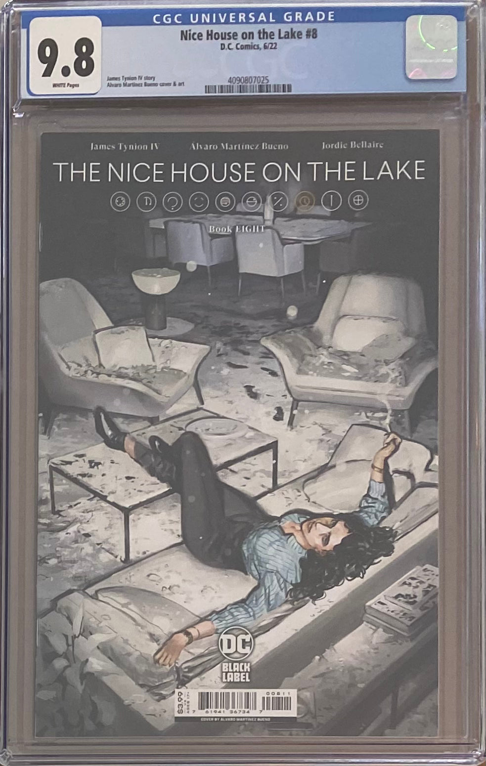 Nice House on the Lake #8 CGC 9.8 - DC Black Label