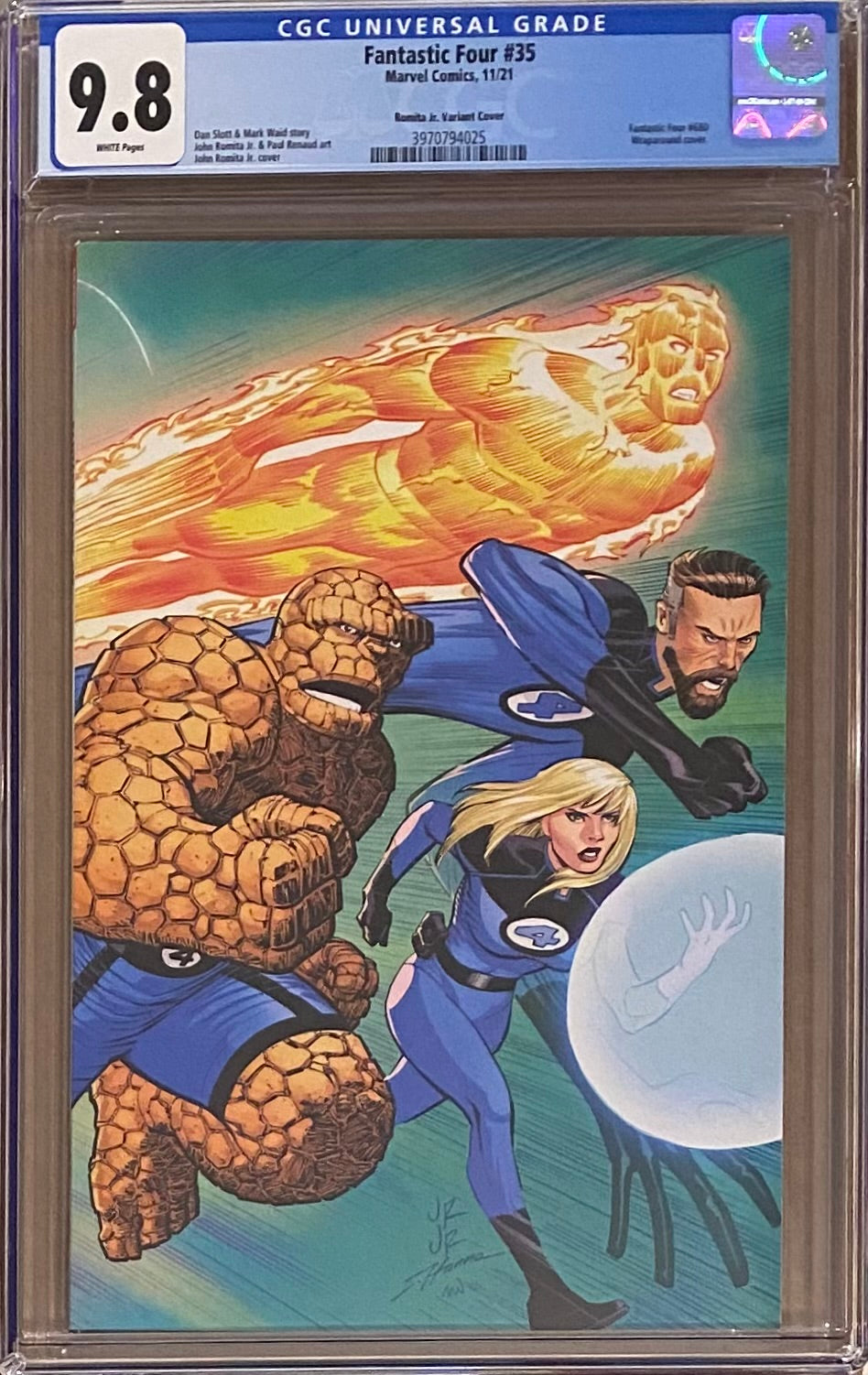 Fantastic Four #35 Romita Jr. Variant CGC 9.8