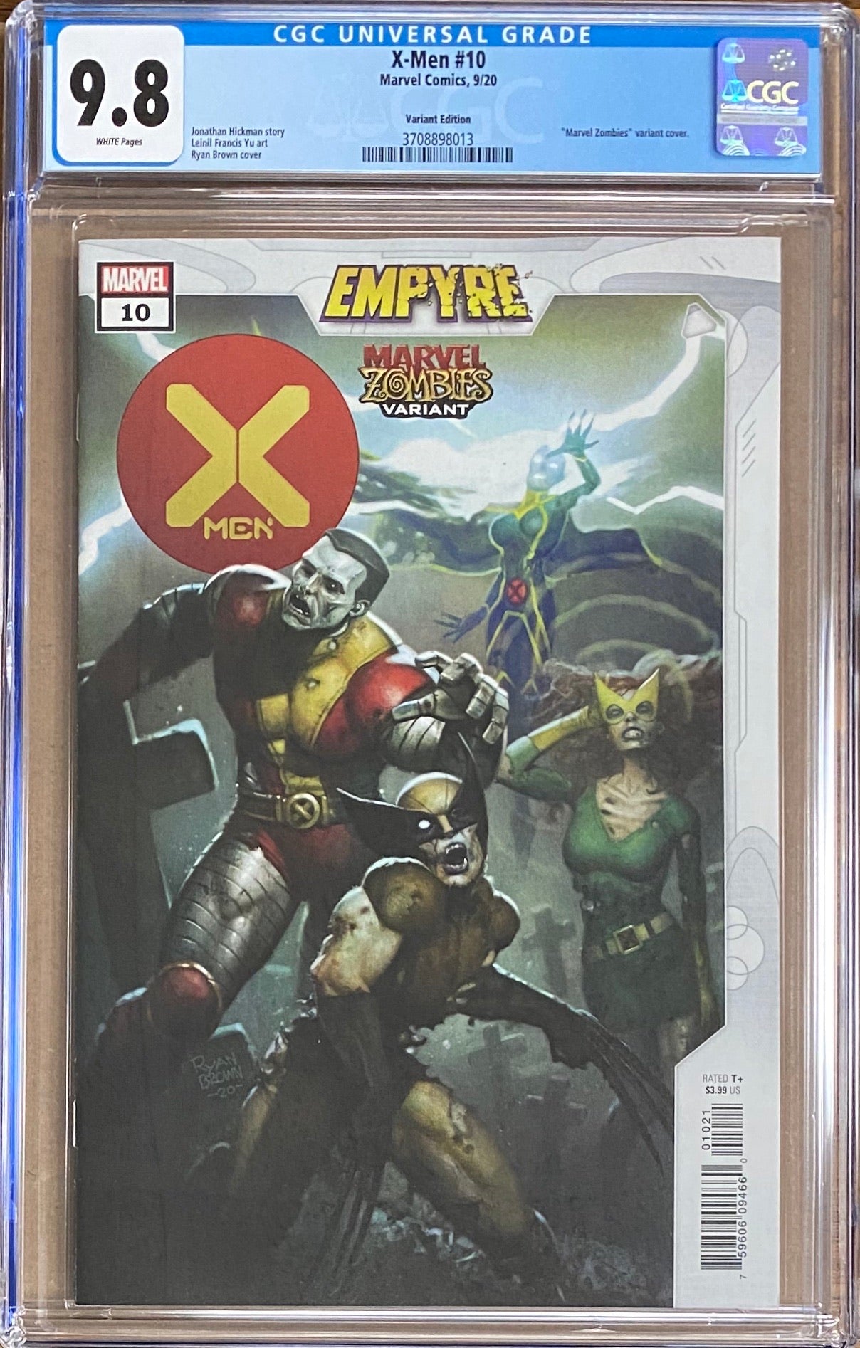 X-Men #10 "Zombies" Variant CGC 9.8 - Empyre