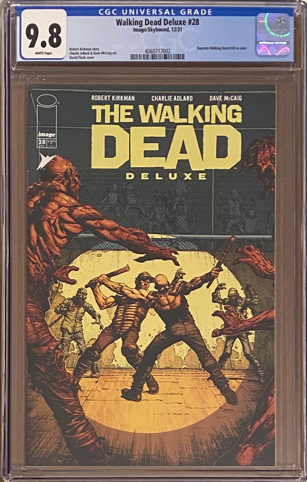 Walking Dead Deluxe #28 CGC 9.8